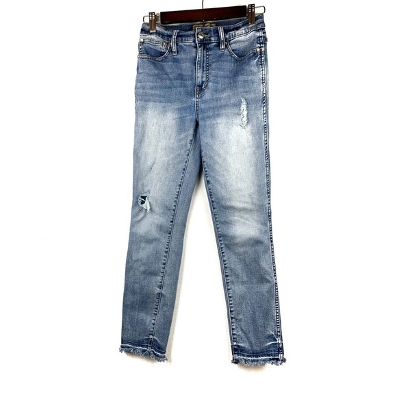 Point Sur 10" hightower straight distressed jeans - Picture 2 of 5